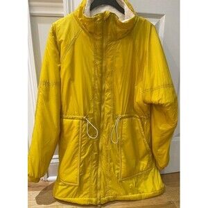 Anthropologie Allyson sherpa Lined Yellow Women's Jacket Size S 4-6